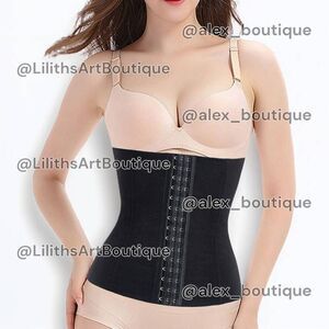 Stagmi Black Fitness Waist Cincher(O021)-Size S